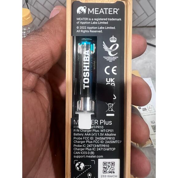 MEATER Plus Wireless Meat Thermometer Lot of 2 Smart Bluetooth BBQ Grill Probe** - Picture 4 of 13
